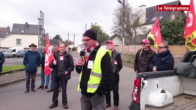 Code de travail. Une centaine de manifestants à Carhaix