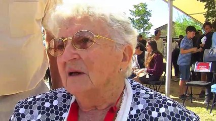 La réaction de Denise Toros-Mater, survivante du camp d'Auschwitz.