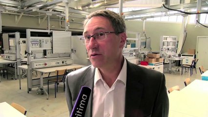 Jean-Pierre Dos Santos au micro d'Ulrich Téchené