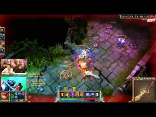 [LMHT] Game 2: Ăn hành cùng 5 BLV Garena TV [18.2.2013]