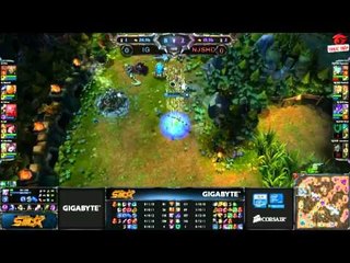 [SWL II] [Bảng A] [Game 1] Invictus Gaming vs Najin Shield [05.03.2013]