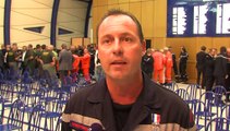 L'interview de l'adjudant-chef Jérôme Laruelle du centre de secours de  Vitrolles