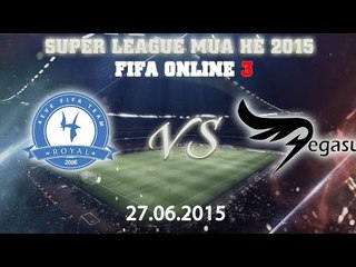 [27.06.2015] SG4EveRoyal vs HaiPhong Pegasus [SPL Mùa Hè 2015]