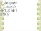 vhbw 2x Refill Druckerpatrone Tintenpatrone Set für Lexmark All in One X5130 X5150 X5190