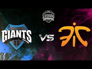 [03.07.2015] GIA vs FNC [LCS EU Hè 2015]
