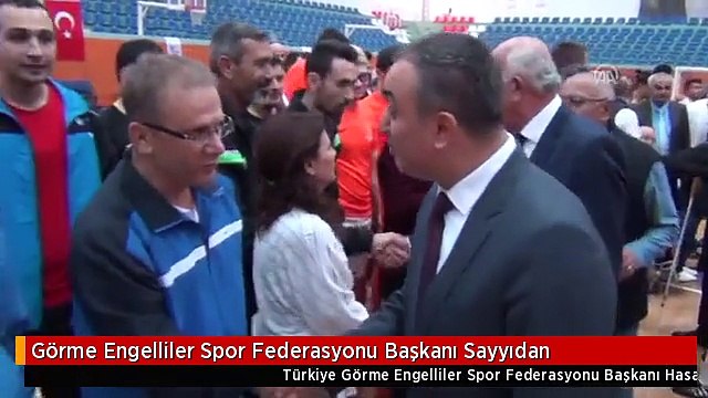 Görme Engelliler Spor Federasyonu Başkanı Sayyıdan