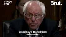 Porto Rico : le coup de gueule de Bernie Sanders