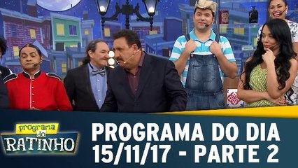 Programa do Ratinho - 15.11.17 - Parte 2