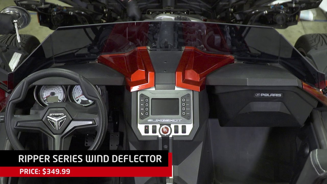 Bolt on Slingshot Front Windscreen