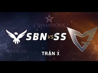 [09.07.2015] SBN vs SS [LCK Mùa Hè 2015][Trận 3]