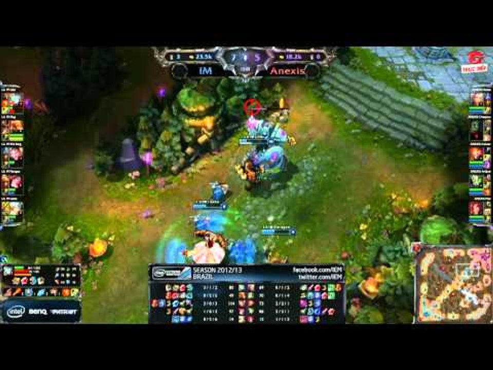 [IEM] [Sao Paulo] [Bảng B] Incredible Miracle vs Anesix eSports [01.02.2013]