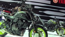 Yamaha MT-07, nouveauté 2018 - salon moto de Milan (EICMA 2017)