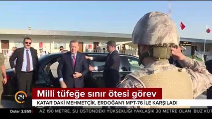 Milli tüfeğe sınır ötesi görev