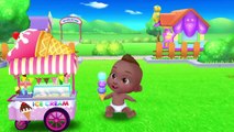 Little Baby Fun Care Playtime with Black Baby Boss, Doctor, Bath. Care Movie Game Cartoon