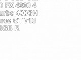 AnkermannPC SSD Office Dsk AMD FX 4300 4x380 GHz Turbo 400GHz MSI GeForce GT 710 2GB 8GB