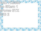 DEViLO Zenturio III Gaming PC AMD FX6300 41GHz Turbo 6Kern 16GB RAM GeForce GTX 1060