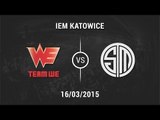 [16.03.2015 ] WE vs TSM [IEM Katowice][Chung Kết - Trận 3].mp4