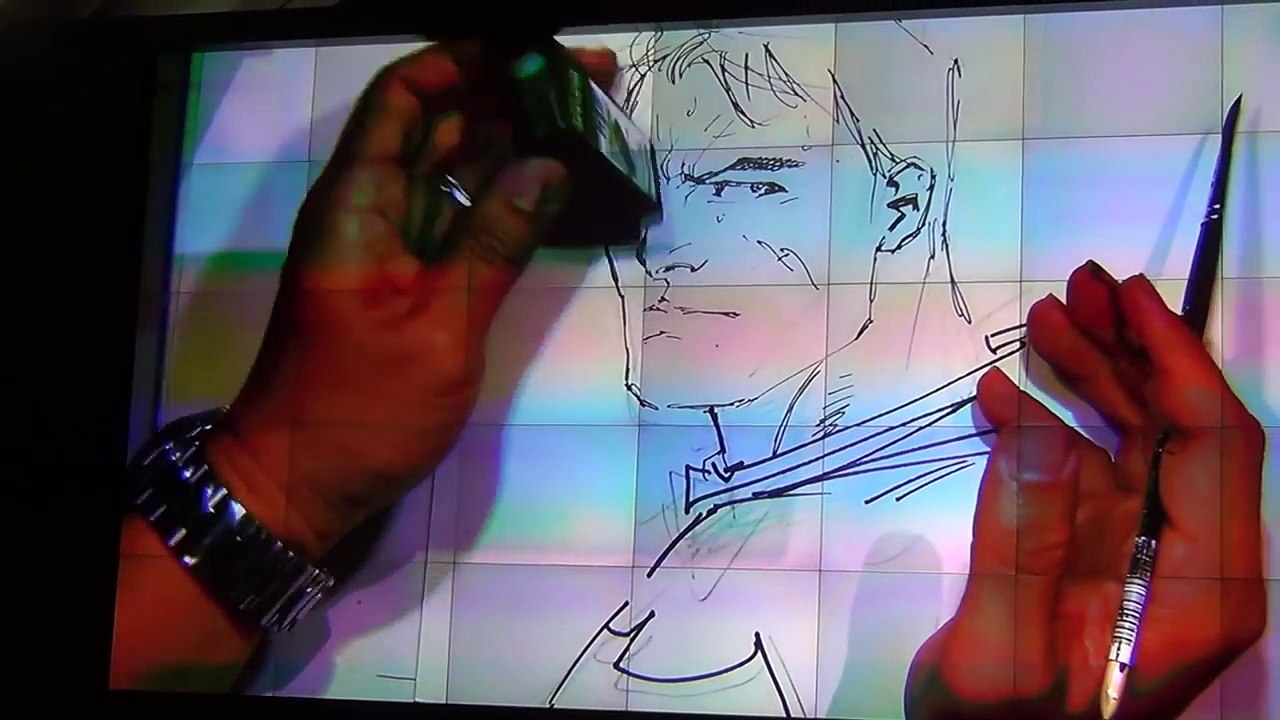 Jim Lee - Drawing Process