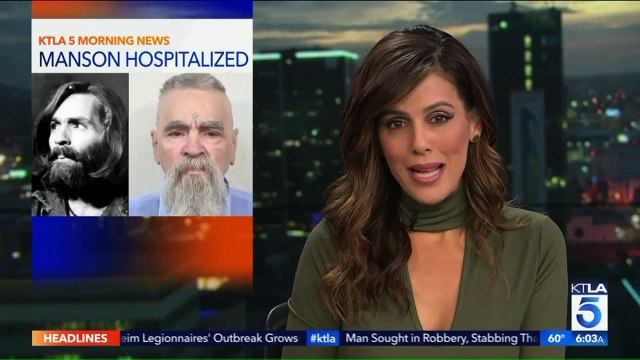 Charles Manson Hospitalized, Reportedly in Grave Condition