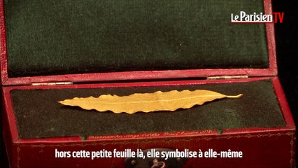 La feuille d’or de la couronne de Napoléon mise en vente