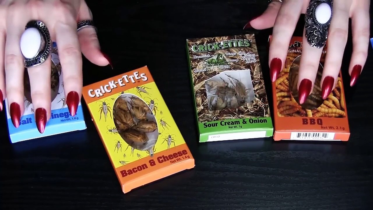 ASMR Crunchy Bug Eating