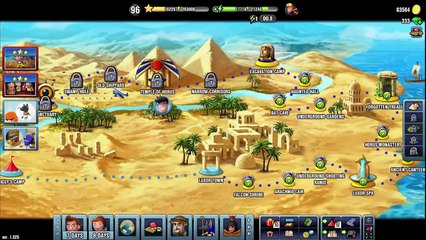 Diggy's Adventure Excavation Camp Luxor Town Horus