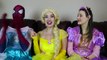 Frozen Elsa CLOTHES SWAP CHALLENGE w_ Spiderman Belle Rapunzel Joker Fun Superhero in real life IRL | Superheroes | Spiderman | Superman | Frozen Elsa | Joker
