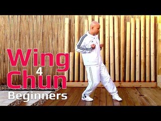 Wing chun for beginners lesson 2: basic leg exercise with twist