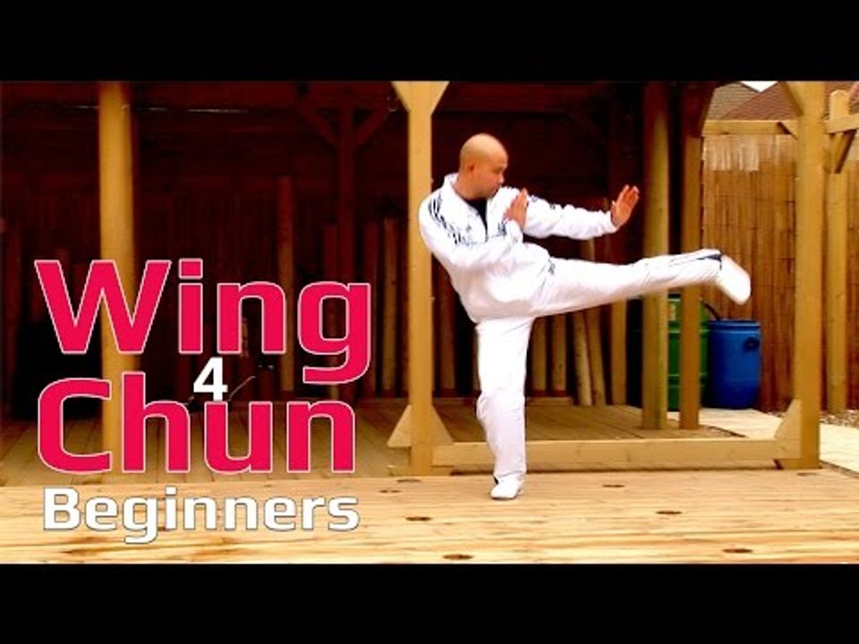 Wing Chun for beginners lesson 7: basic leg combination exercise/ moving forward with single kick