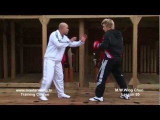 Wing Chun for beginners lesson 55: Basic spar work front kick
