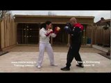 Kickboxing basics - Lesson 18 Jab, Cross, Block, Block, low/ high round kick.