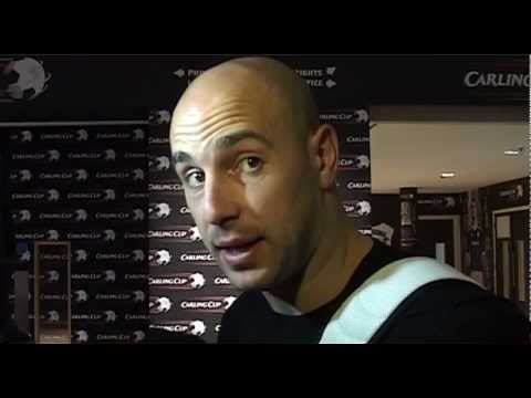 Pepe Reina Carling Cup Reaction - Liverpool 2-2 Cardiff City (3-2 on penalties)