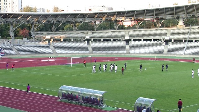 Le 2 eme but de Martigues au Paris FC