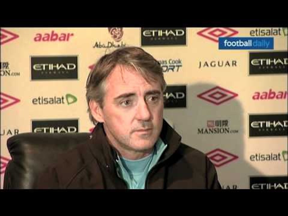 Manchester City vs QPR | Mancini wants to end City's wait for a title