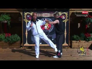 Wing Chun energy drill basic training - Lesson 18 Side Kick