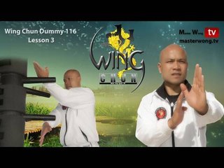 Wing Chun kung fu - wing chun Dummy Form part 3-10