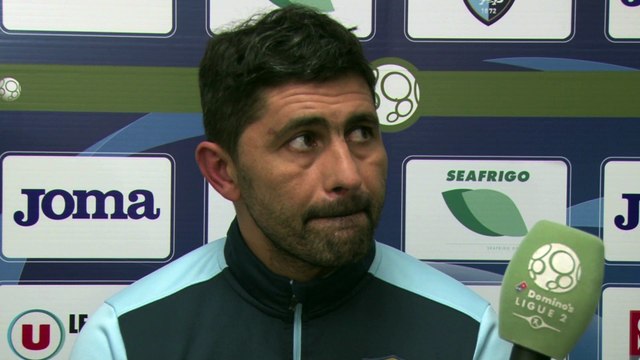 Avant GFC Ajaccio - HAC, interview d'Oswald Tanchot