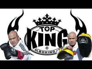 Top King Yellow / Back Thai Kicking Pads "Pro" Curved - Buckle - review