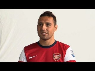 Santi Cazorla's First Interview at Arsenal