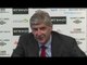 Manchester City 1-1 Arsenal | Wenger and Mancini Post Match