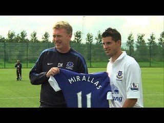 Kevin Mirallas Unveiled by Everton