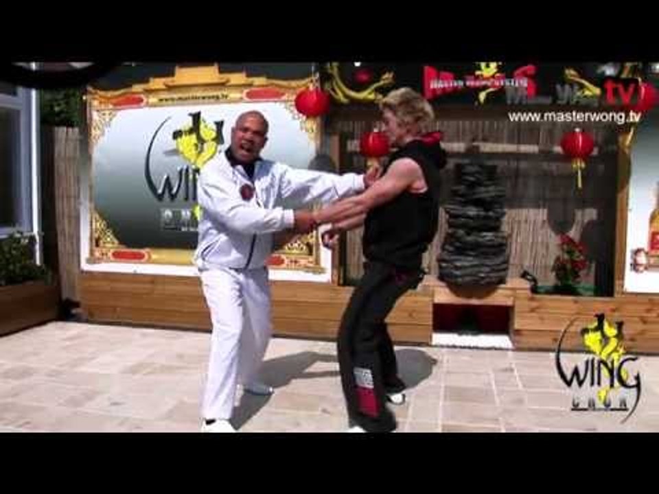 Wing Chun energy drill basic training - Lesson 38. Combo drill 9