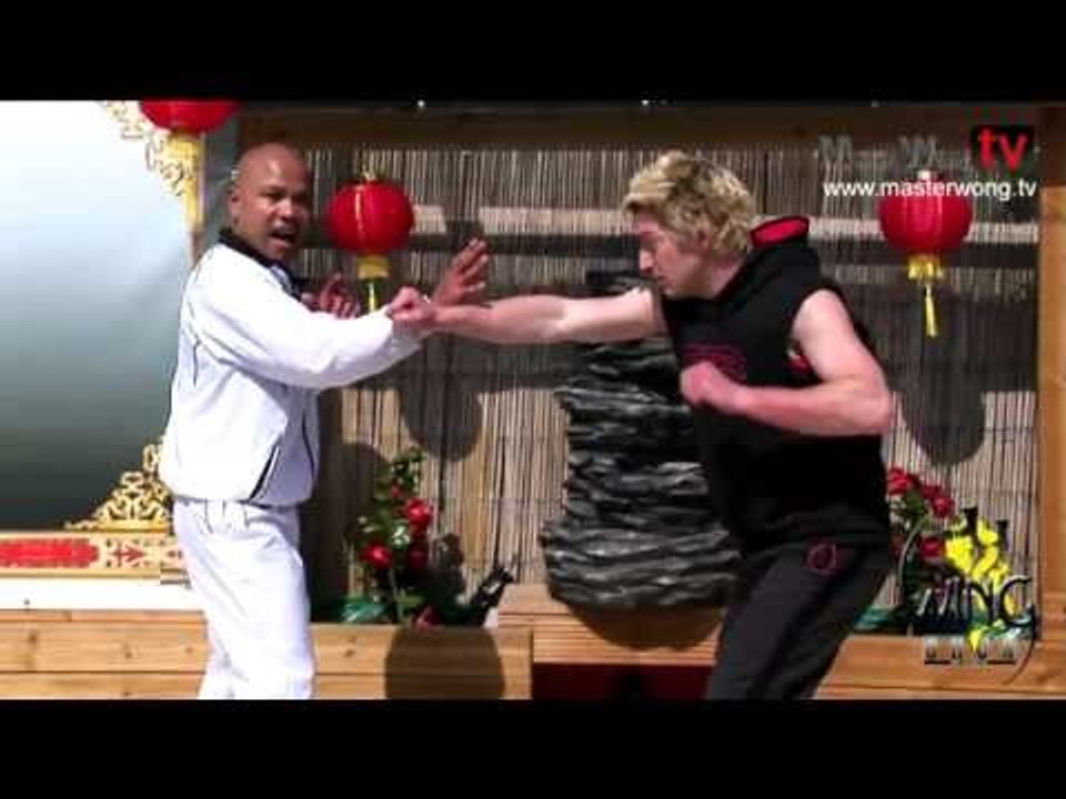 Wing Chun energy drill basic training - Lesson 34. Combo Drill 5