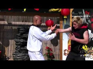 Wing Chun energy drill basic training - Lesson 41. Combo drill 12
