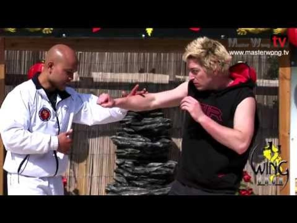 Wing Chun energy drill basic training - Lesson 43. Combo drill 14