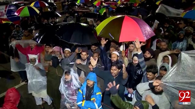 Protest of Tehreek E Labbaik S.A.W Dharna - 16 November 2017
