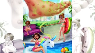 Fun Baby Learn Colors & Play Care Kids Game EEW! Stinkiest Feet Ever - Makeover Doctor Girls Games