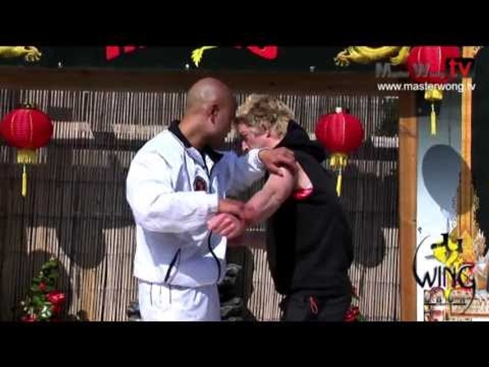 Wing Chun energy drill basic training - Lesson 42. Combo drill 13