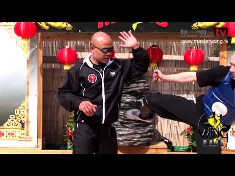 Wing Chun techniques - lesson 9 (Block round kick)