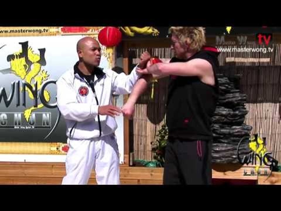 Wing Chun energy drill basic training - Lesson 45. Combo drill 15
